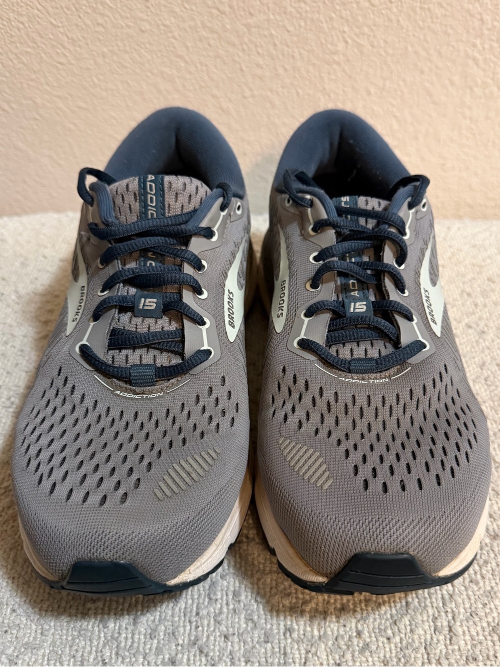 Brooks Women's Athletic Shoes - Gray and Navy